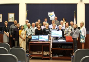 The latest graduates of the county's Citizens Academy. Click on the image for larger view.