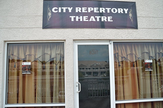 The only Palm Coast City Council member who's attended a City Repertory Theatre show--Jason DeLorenzo--commended the organization for its vitality and prolific production schedule. CRT qualified for a $3,000 grant from the city today. (© FlaglerLive)