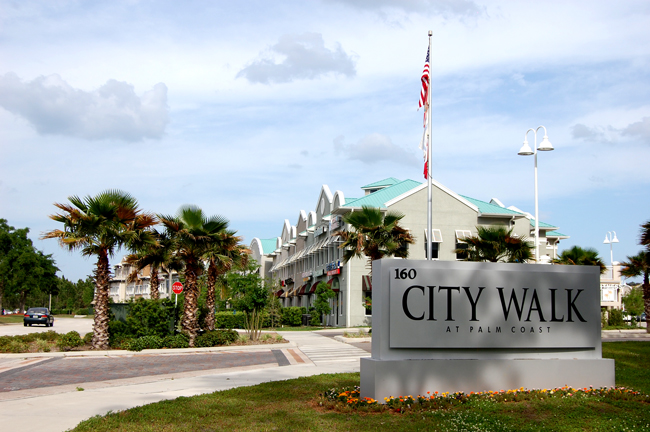 Palm Coast's City Walk in Foreclosure