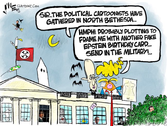 From the Clay Jones archives.