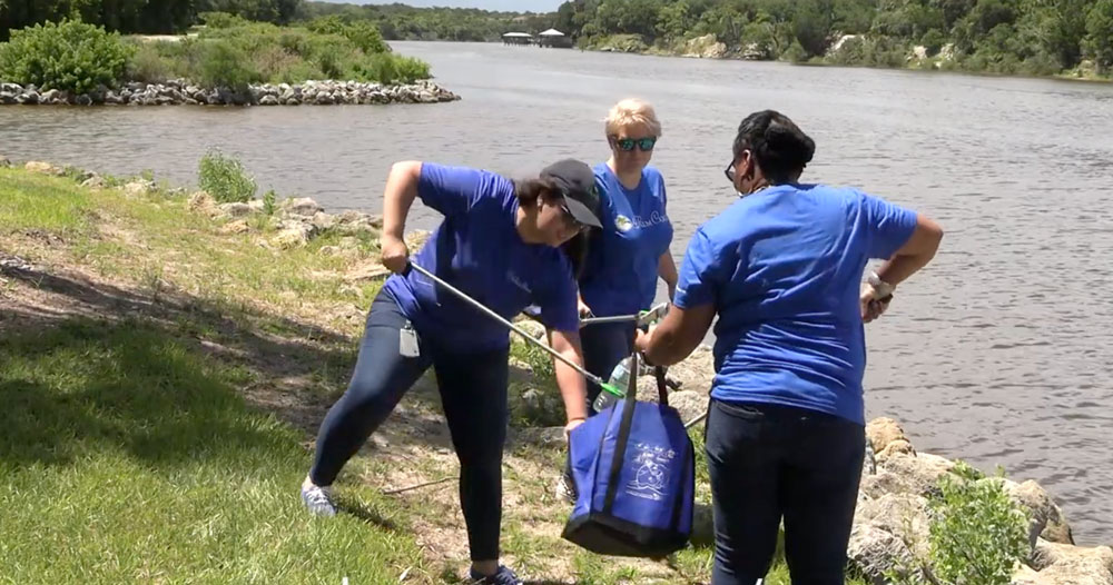 The clean-up. (Palm Coast video)