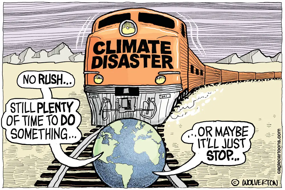  Impending Climate Disaster by Monte Wolverton, Battle Ground, WA