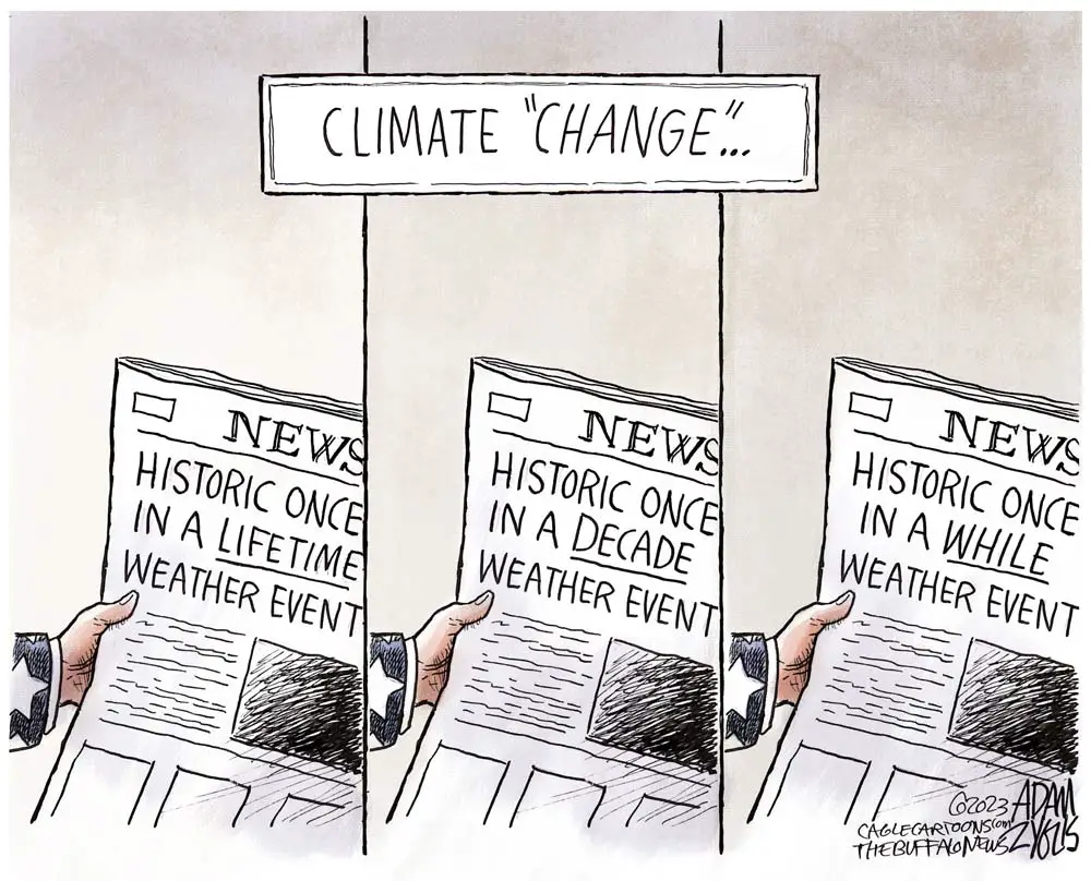 Extreme Weather Events by Adam Zyglis, The Buffalo News