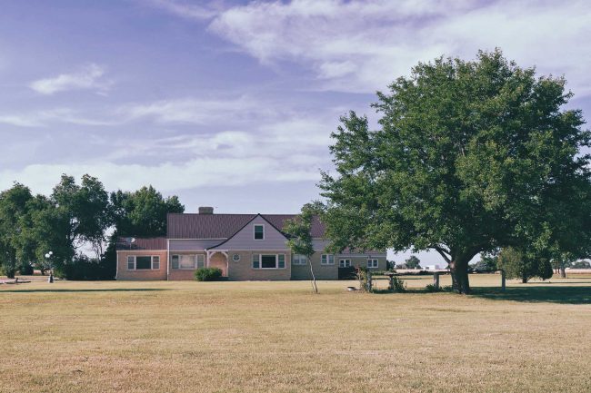 The Clutter home in Holcomb, Kansas, site of the quadruple murders in November 1959 that Truman Capote wrote about in "In Cold Blood."