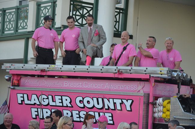 craig coffey pink army flag raiseing 