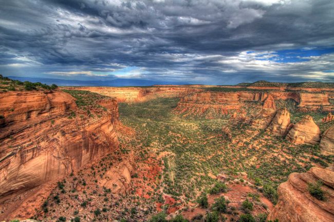 The Colorado National Monument's ecology predates time. (Guido Da Rozze)