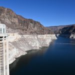 Lake Mead, impounded by Hoover Dam, contains far less water than it used to.