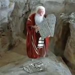 A scene from "History of the World, Part 1," right after Moses breaks five commandments, reducing the total to 10. (YouTube)