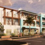 The Compass Hotel in a rendering presented to the Flagler Beach City Commission Thursday.