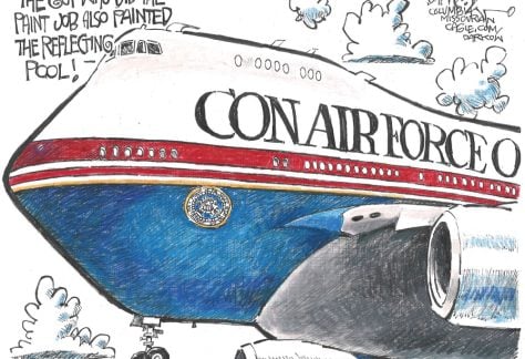 Con Air Force One by John Darkow, Columbia Missourian