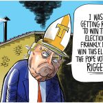 New Pope chosen by Dave Whamond, Canada, PoliticalCartoons.com