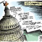 U.S. Congress full of chickens by Jonathan Brown, PoliticalCartoons.com