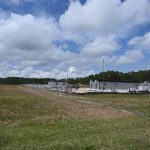 Construction has beguin on a future data center on a 7-care site in Town Center. The building has been scaled down. (© FlaglerLive)