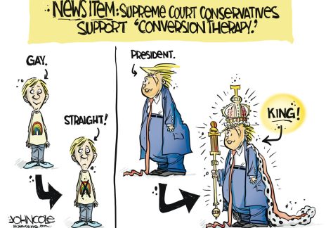 SCOTUS conservatives convert president to king by John Cole,