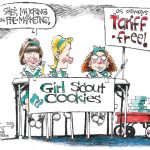 Tariff-free Girl Scout cookies by John Darkow, Columbia Missourian