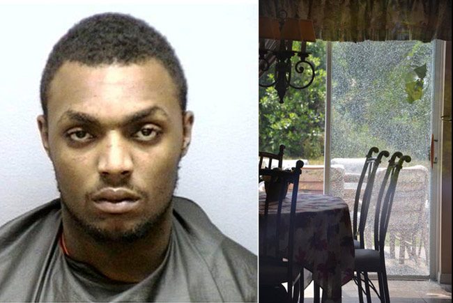 A jury found William Copeland guilty of shooting three times through the back-patio bay window of Accursio Venezia's home, striking Venezia below the chest as he stood in the kitchen of his Leidel Drive house in Palm Coast on May 18, 2011. Copeland is now seeking a modification of his 40-year prison sentence. (© FlaglerLive)