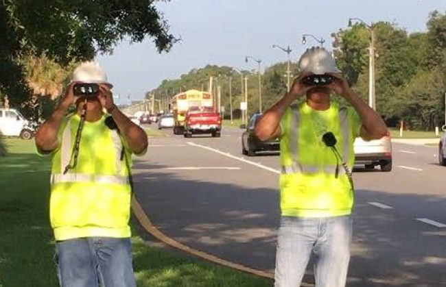 The Sheriff's Office is dressing up some of its cops as construction workers, ostensibly to honor workers on Labor Day, but also as decoys to catch speedsters and drunk drivers this weekend. (FCSO)