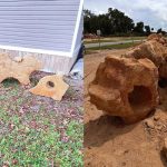 Some of the pictures of coquina rocks Thomas Dupree, 37, of East Palatka, posted on Facebook to sell.