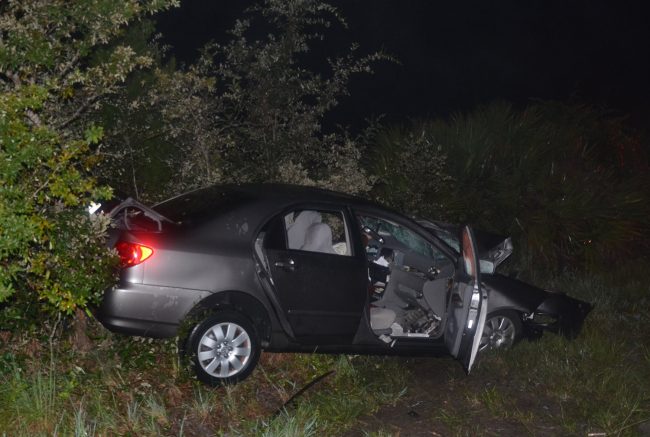 corolla crash old kings road