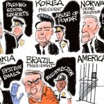 Missing American Justice by Pat Bagley, PoliticalCartoons.com