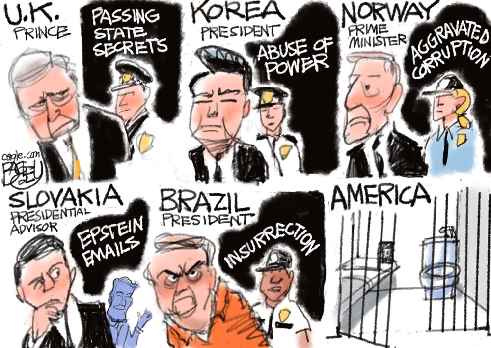 Missing American Justice by Pat Bagley, PoliticalCartoons.com