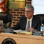 Flagler Beach City Commission Chair Scott Spradley got no objections to tabling the Veranda Bay annexation until Jan. 23 next year. (© FlaglerLive)