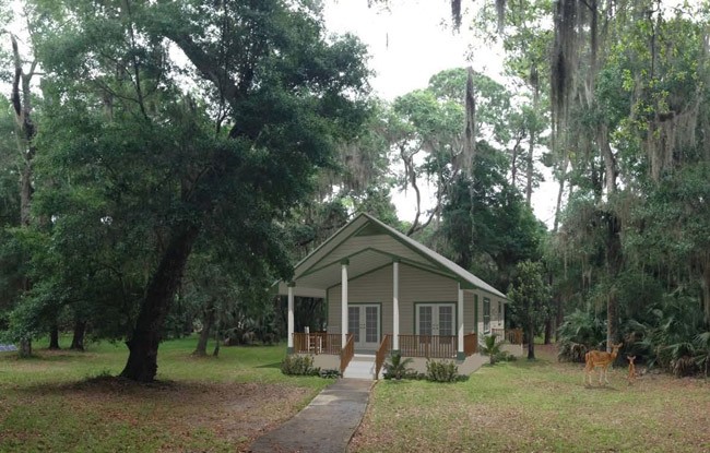 What the cottages the county is planning to build at Princess Place Preserve will look like, according to designs by Flagler Beach architect Joseph Pozzuoli. The Flagler County Commission is discussing the cottages there and at the River to Sea preserve in its workshop at 1 p.m. today. 