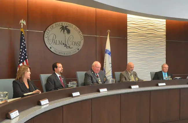 palm coast council salaries