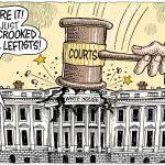 Courts Hammer White House by Monte Wolverton, Battle Ground.