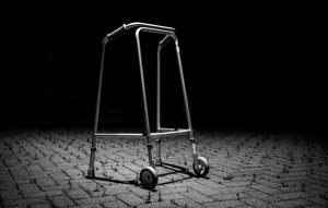 John Twohig's 'Walking Frame Available,' July 2020.