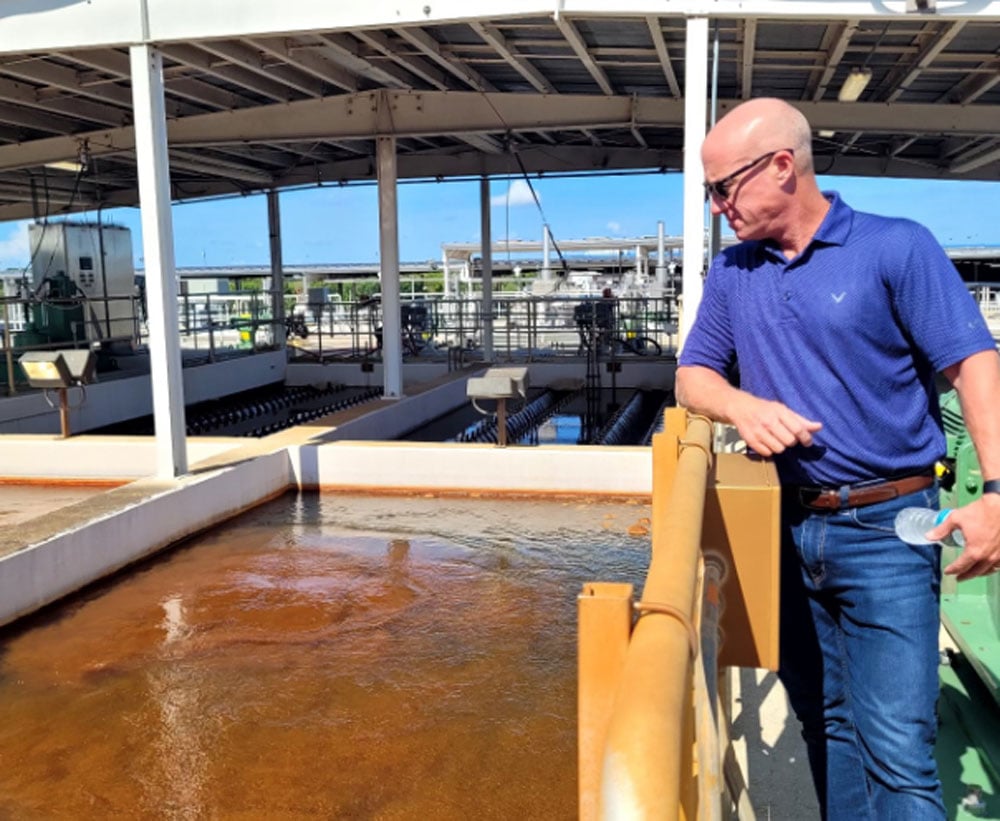 Nick DiCeglie tries to fix a crappy situation. (Facebook)