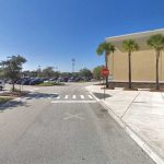 The fatal crash, which may have been medically-related, took place in the Target shopping center in Palm Coast at noon today. (Google)