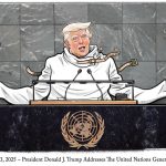 Trump Is The Madman Of The United Nations by R.J. Matson, Portland, Maine.
