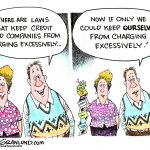 Credit card debt by Dave Granlund, (PoliticalCartoons.com)