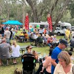 Vendor space sold out at the 2023 Creekside Music and Arts Festival, and the two-day event drew a combined crowd of 10,000. (Flagler Broadcasting)