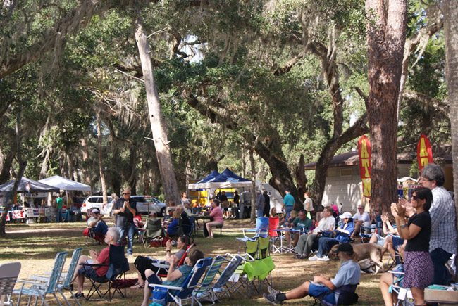 The Creekside Festival in the lush and wondrous Princess Place Preserve is postponed to November, as the preserve is under water. (Chamber of Commerce)