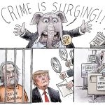 Surging Crime by Adam Zyglis, The Buffalo News,