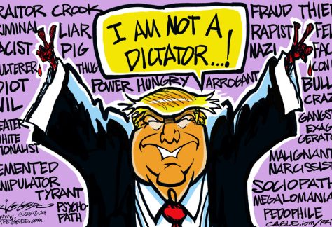 I am not a Dictator... by Milt Priggee, Oak Harbor,