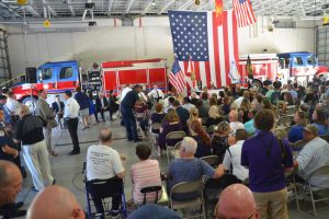 crowd at beadle forte ceremony