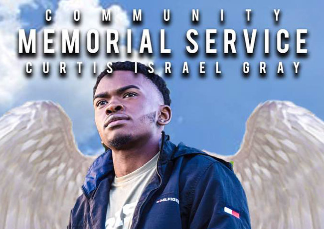 A funeral service oN Saturday and a community memorial celebration and march on Sunday are scheduled to commemorate the life of 18-year-old Curtis Gray, the Flagler Palm Coast High School student gunned down on April 13. See details below.