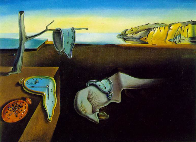 Salvador Dali's 'The Persistence of Memory,' painted by the surrealist in 1931 and hanging at the Museum of Modern Art since 1934. 