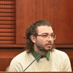 By the time he took the stand in his own defense today, the jury mostly ignored Daniel Rodriguez as he testified. (© FlaglerLive)