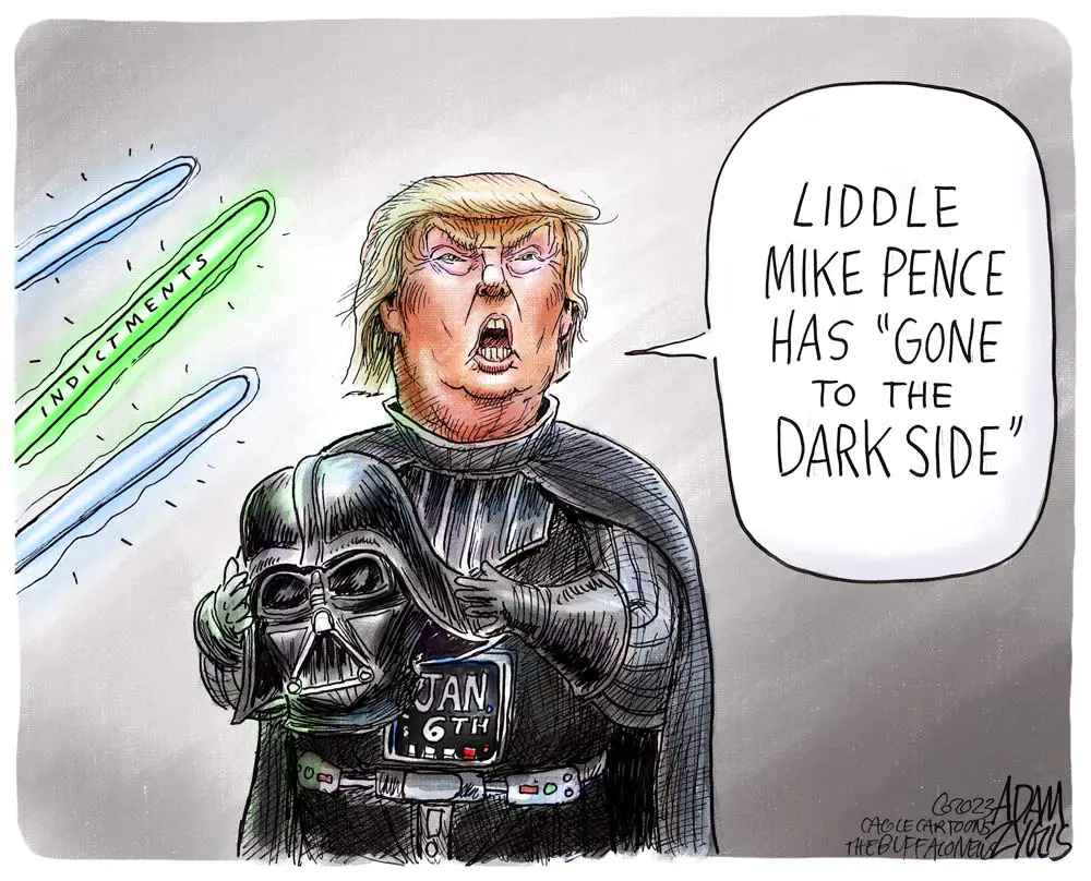 May the Farce Be With You by Adam Zyglis, The Buffalo News