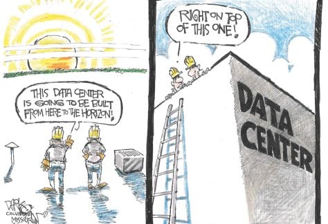 Data Center Boom by John Darkow, Columbia Missourian