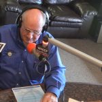 County Commissioner Dave Sullivan, above, opted to declare his appearance on fellow-Commissioner Joe Mullins's radio show as an in-kind gift, and reimburse its value of around $250, to avoid the appearance of improprieties. Sullivan had appeared on the show when it was guest-hosted by a county employee, with two other county employees as guests. Mullins was not on the show that week. (© FlaglerLive)