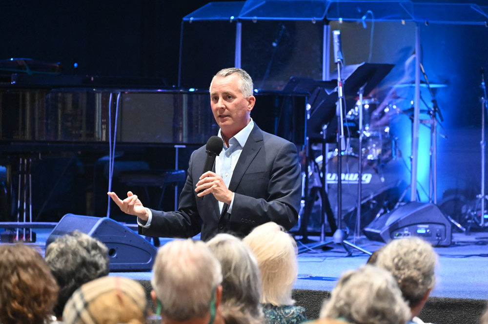 David Jolly in Palm Coast last month. (© FlaglerLive)