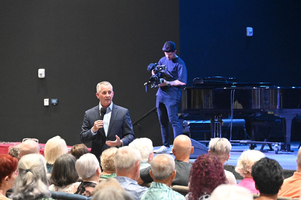 David Jolly in Palm Coast last year. (© FlaglerLive)