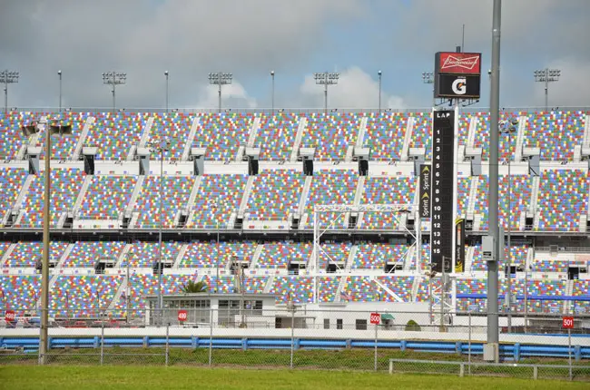 The Daytona International Speedway will not get a taxpayer handout, at least not from Tallahassee. (© FlaglerLive)
