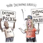 Defund the FBI by Adam Zyglis, The Buffalo News.