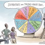 Wheel of Distraction by Adam Zyglis, The Buffalo News